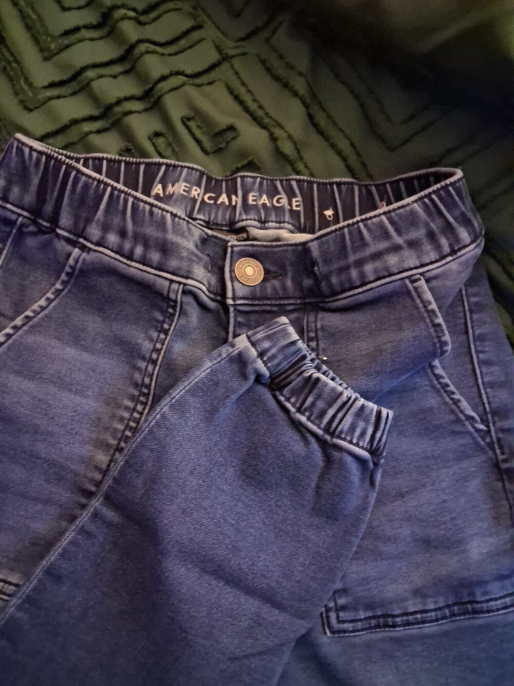 American Eagle Outfitters Men’s Light Blue Stretch Slim Jeans